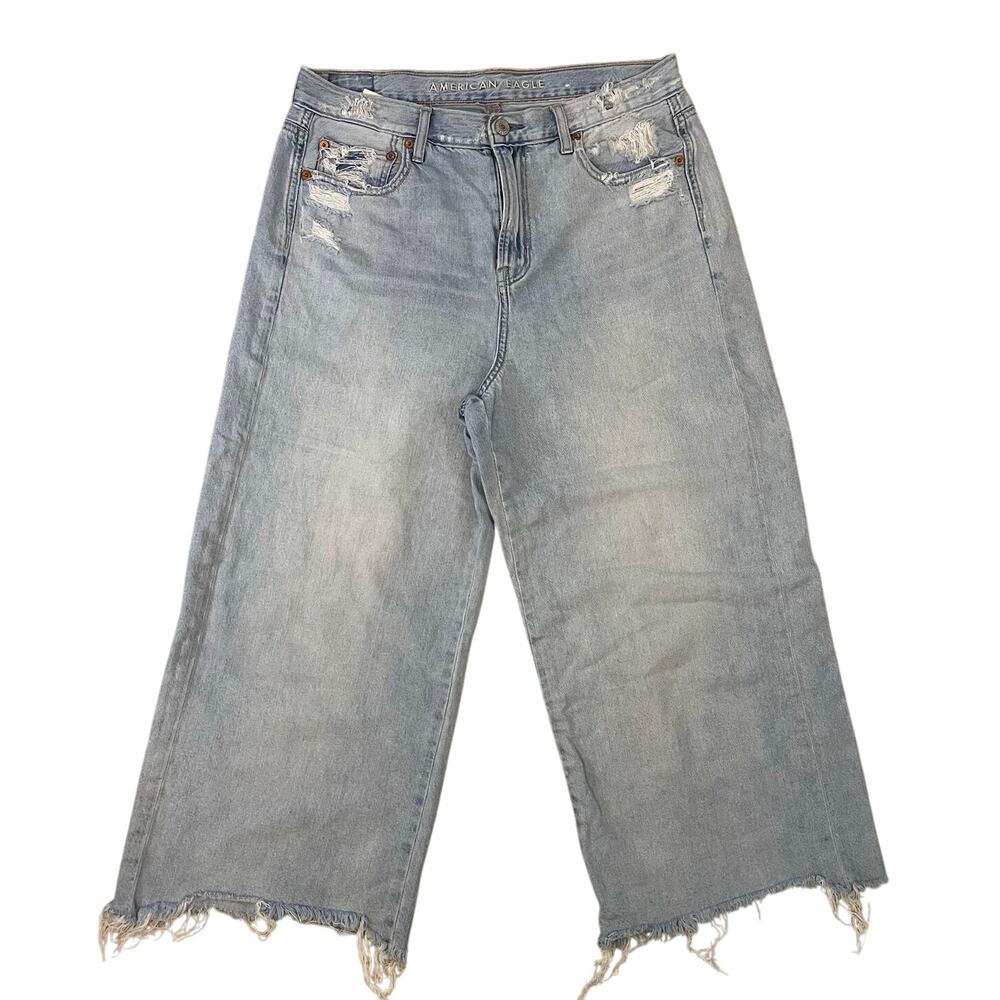 American Eagle Outfitters Light Blue Flare Jeans